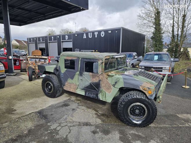 Hummer H1 4X4 HUMVEE M998 6.2 V8 Diesel AM General Vert de 1991
