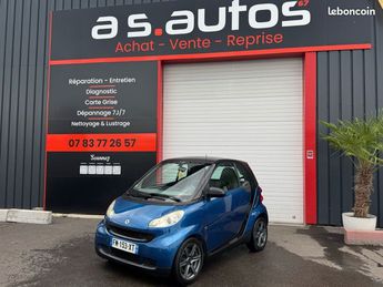  Voir détails -Smart Fortwo Coup 1.0i 71 cv Bote auto phase 2 à Bischwiller (67)