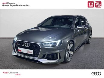  Voir détails -Audi RS4 AVANT V6 2.9 TFSI 450 ch Tiptronic 8 à Monaco (98)