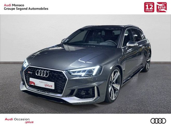 Audi RS4 AVANT V6 2.9 TFSI 450 ch Tiptronic 8 Daytona Gray Pearlescent de 2017