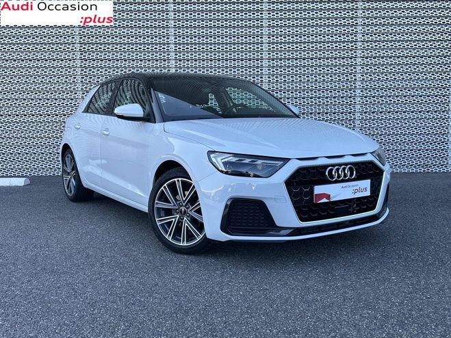 Audi A1 Sportback 30 TFSI 110 ch S tronic 7 Adva Blanc de 2022