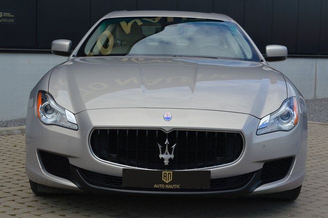 Maserati Quattroporte SQ4 V6 3.0 Bi-Turbo 410 ch 1 MAIN - 49.9 argent de 2014