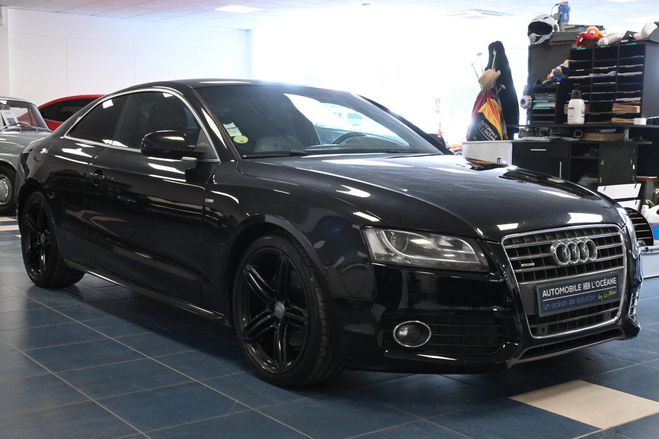 Audi A5 3.0 V6 TDI 240 DPF Quattro S line S tron Noir de 2010