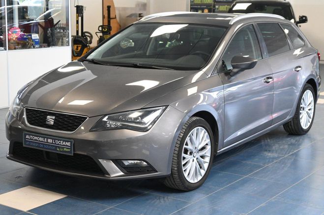 Seat Leon ST 2.0 TDI 150 Start/Stop Premium DSG6 Gris Fonc de 2017