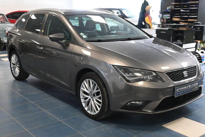 Seat Leon ST 2.0 TDI 150 Start/Stop Premium DSG6 Gris Fonc de 2017