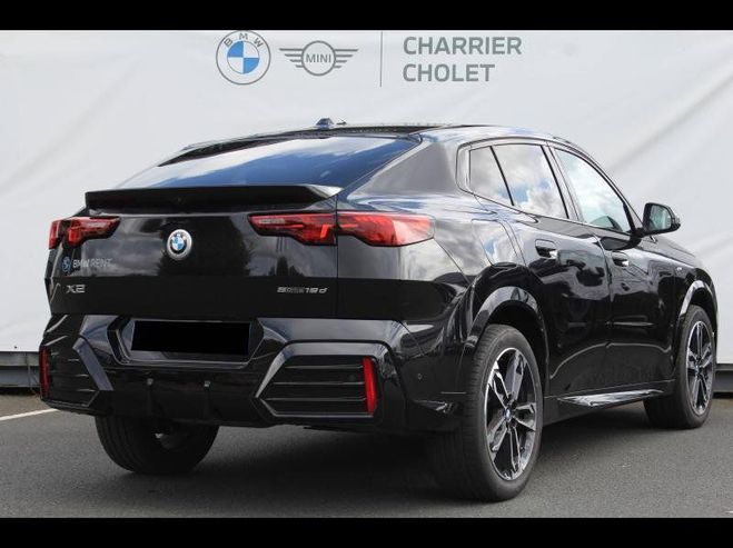 BMW X2 sDrive18dA 150ch M Sport DKG7 Saphirschwarz Mtallis de 2024