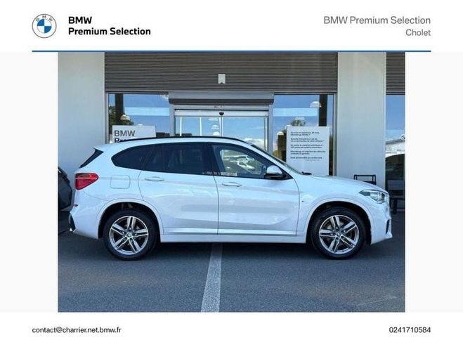 BMW X1 sDrive18dA 150ch M Sport Mineralweiss de 2018