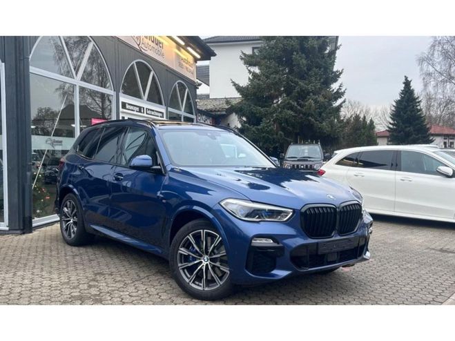 BMW X5 xDrive 30d - BVA Sport 5pl G05 M PHASE 1 Bleu mtallis de 2019