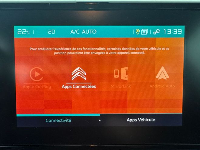 Citroen C4 Cactus 1.5 BLUEHDI 120 FEEL BUSINESS EAT6 Bleu Fonc de 2020