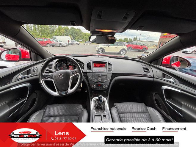 Opel Insignia OPC 2.8 V6 TURBO 325CV / 4X4 / RECARO /  Rouge Verni de 2012