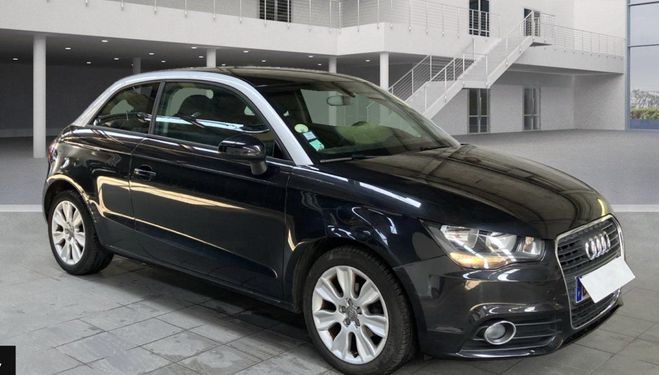 Audi A1 1.6 TDI 90ch FAP Ambiente S tronic 7 NOIR de 2012