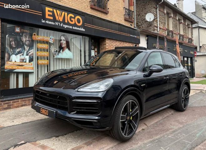 Porsche Cayenne 3.0 E-HYBRID 462H 340 PHEV 14.1KWH PLATI Bleu de 2022