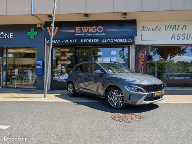 Hyundai Kona 1.6 GDI 141H 105 HYBRID HEV 1.6KWH CREAT Gris de 2023