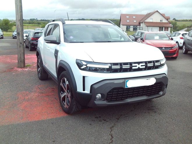 Dacia Duster 1.2 TCE 130CH JOURNEY MILD HYBRIDE BV6 4 Blanc de 2024