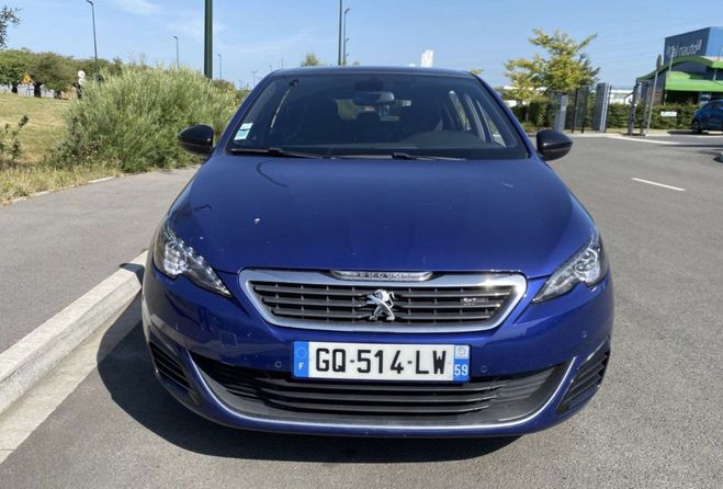 Peugeot 308 2.0 BLUEHDI 180CH GT S&S EAT6 5P Bleu de 2016