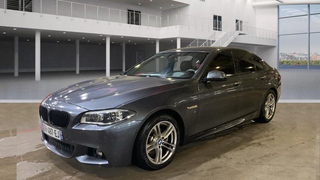 BMW Serie 5 (F10) 520DA 190CH M SPORT Gris F de 2016