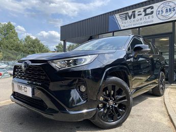  Voir détails -Toyota RAV 4 V Hybride 218ch Black Edition 2WD MY21 à Buchelay (78)