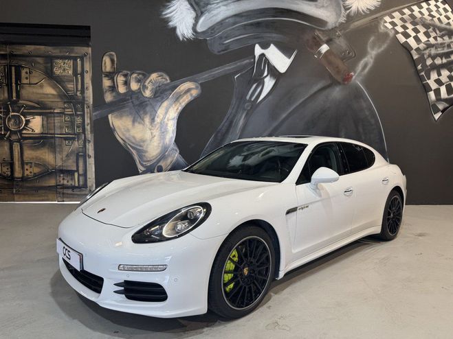Porsche Panamera Hybrid 3.0 V6 S 416ch toit ouvrant Blanc de 2016