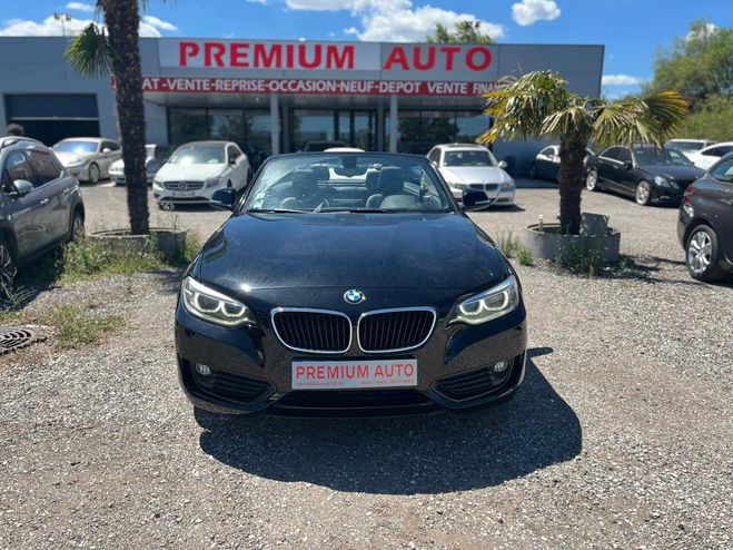 BMW Serie 2 Cabriolet 220d 2.0 d 16V Steptronic Loun Noir de 2015