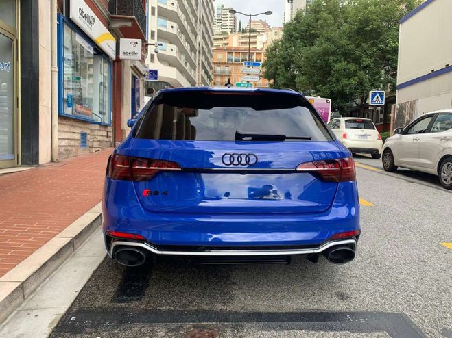 Audi RS4 Avant V6 2.9 TFSI 450 ch Tiptronic 8 Bleu de 2020