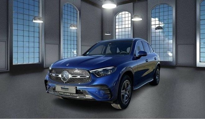 Mercedes GLC 300 e 4M AMG FULL OPTIONS BURMESTER+ATTE Bleu Spectral de 2023