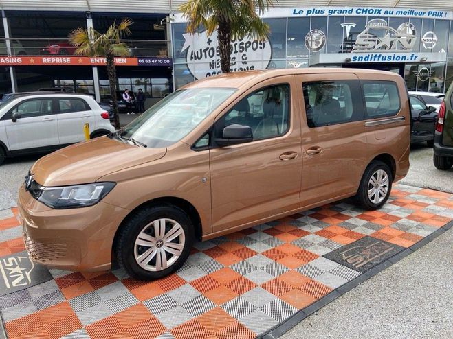 Volkswagen Caddy MAXI 2.0 TDI 102 BV6 ORIGIN 7PL Camra Marron Clair de 2024