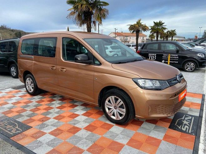 Volkswagen Caddy MAXI 2.0 TDI 102 BV6 ORIGIN 7PL Camra Marron Clair de 2024