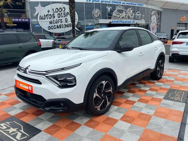 Citroen C4 BlueHDi 130 EAT8 FEEL PACK GPS Camra JA Blanc de 2023