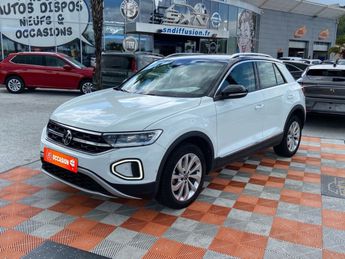  Voir détails -Volkswagen T Roc 1.5 TSI 150 DSG7 STYLE GPS Toit Noir 1M à Lescure-d'Albigeois (81)