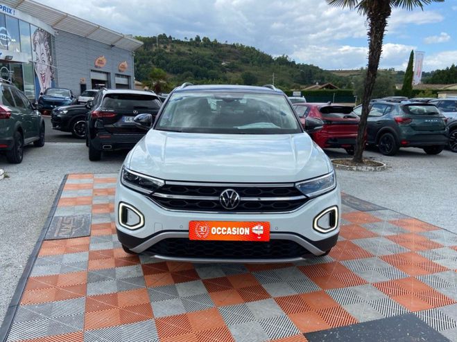Volkswagen T Roc 1.5 TSI 150 DSG7 STYLE GPS Toit Noir 1M Blanc de 2022