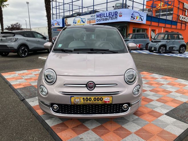 Fiat 500 Hybrid 1.0 BSG 70 DOLCEVITA PLUS Toit Pa Rouge Clair de 2022