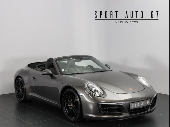 Porsche 911 991.2 CARRERA CABRIOLET Flat 6 3.0 BI TU Achatgrau de 2017