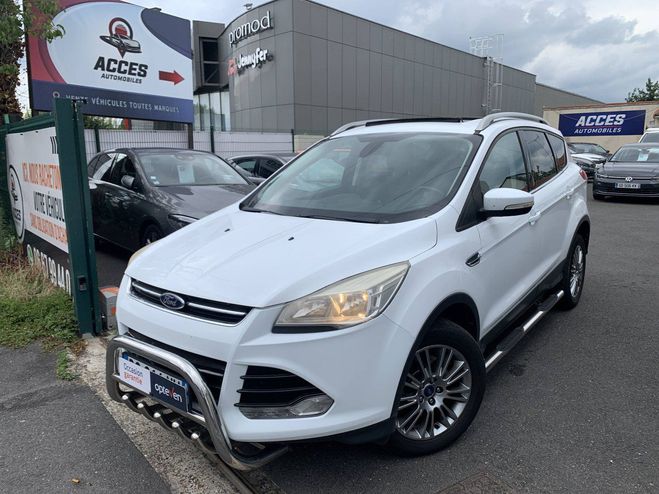 Ford Kuga II 2.0 TDCi 140ch FAP Titanium BLANC de 2014