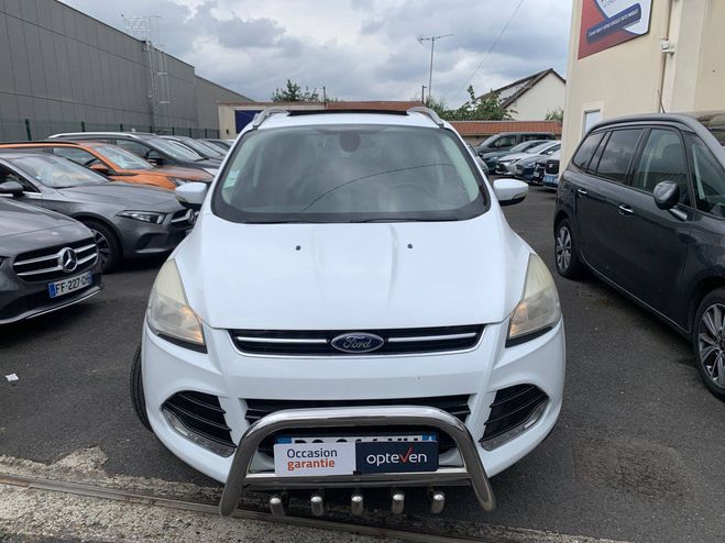 Ford Kuga II 2.0 TDCi 140ch FAP Titanium BLANC de 2014