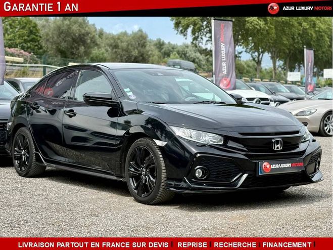 Honda Civic X (2) 1.0 VTEC 126 CV DYNAMIC NOIR de 2019