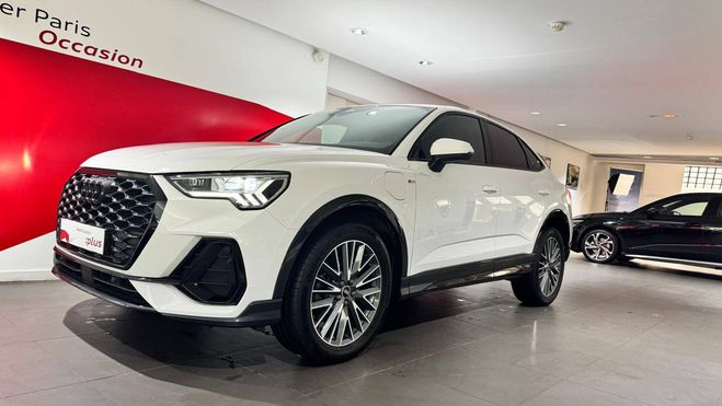 Audi Q3 Sportback 45 TFSIe 245 ch S tronic 6 S l Blanc de 2021