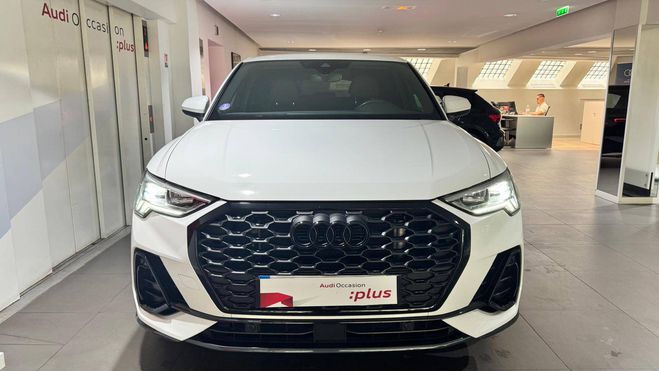 Audi Q3 Sportback 45 TFSIe 245 ch S tronic 6 S l Blanc de 2021