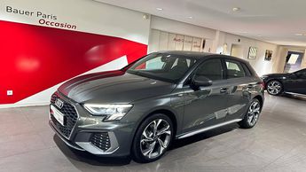 Voir détails -Audi A3 Sportback 40 TFSIe 204 S tronic 6 S Line à Paris (75)