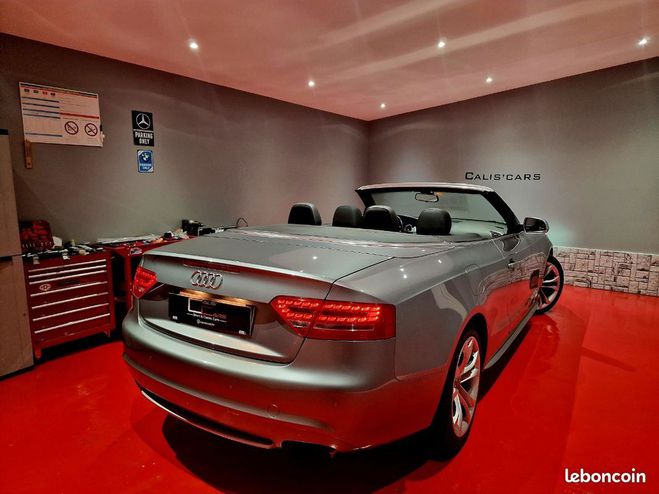 Audi S5 Cabriolet 3.0 V6 333 CH QUATTRO STRONIC Gris de 2010