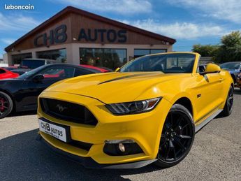  Voir détails -Ford Mustang v8 5.0 gt cabriolet jaune à Rixheim (68)