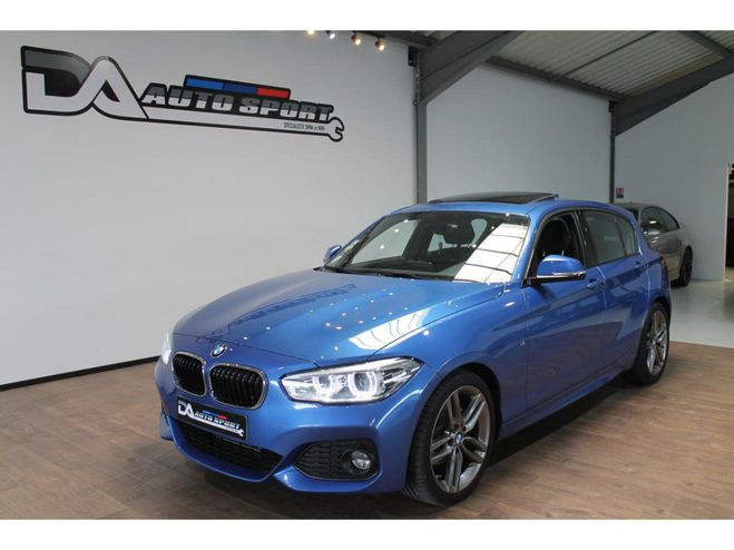 BMW Serie 1 118d BERLINE F20 LCI M Sport PHASE 2 BLEU CLAIR de 2018