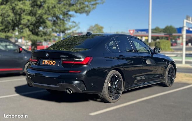 BMW Serie 3 2.0 330E 292CH HYBRID M-SPORT BLACK PACK Noir de 2020
