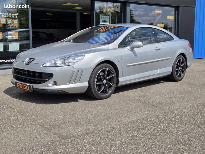 Peugeot 407 COUPE 2.7 HDI 205 GRIFFE BVA Gris de 2007