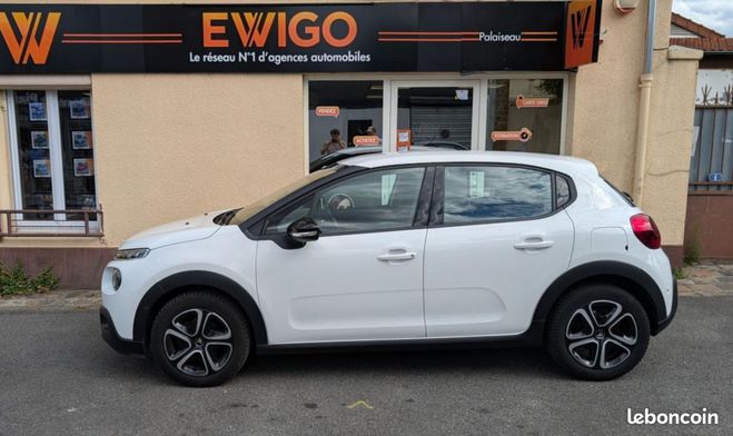 Citroen C3 GENERATION-III SOCIETE 1.2 PURETECH 80 F Blanc de 2017