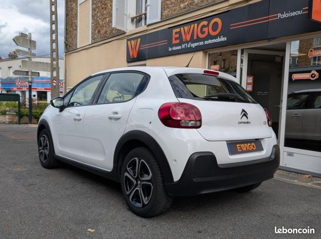 Citroen C3 GENERATION-III SOCIETE 1.2 PURETECH 80 F Blanc de 2017