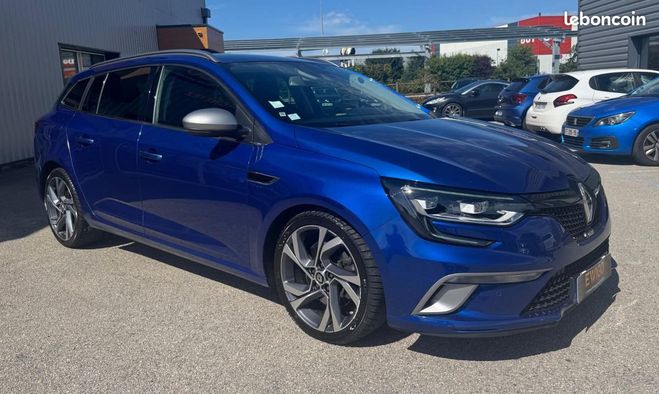 Renault Megane ESTATE 1.6 DCI 165ch ENERGY GT EDC BVA Bleu de 2017