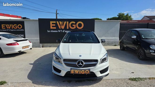 Mercedes Classe CLA Classe 2.2 CDI 220D 170 FASCINATION-AMG  Blanc de 2014
