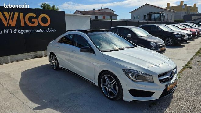 Mercedes Classe CLA Classe 2.2 CDI 220D 170 FASCINATION-AMG  Blanc de 2014