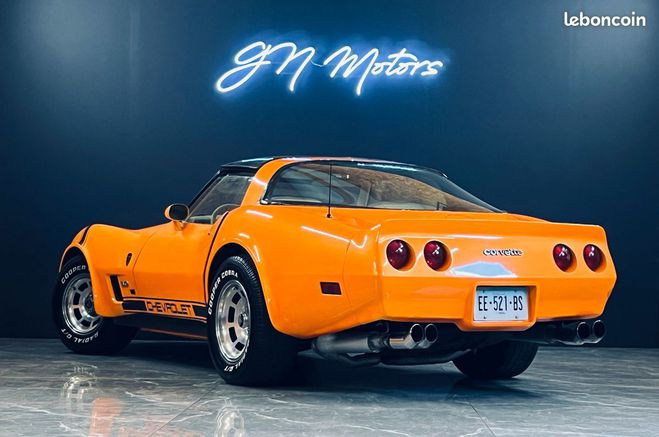 Chevrolet Corvette C3 Configuration unique Orange de 1980