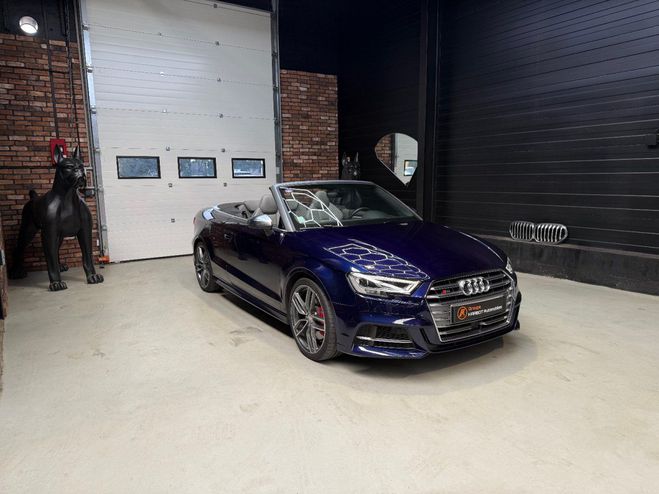 Audi S3 CABRIOLET TFSI 300 cv S tronic 7 Quattro Bleu de 2019